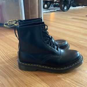 Dr. Martens Smooth Leather Lace Up Boots